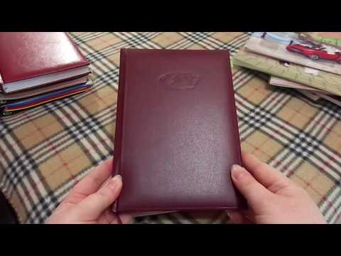 Видео: Для чего использую ежедневники, блокноты, тетради... + хранение канцелярии