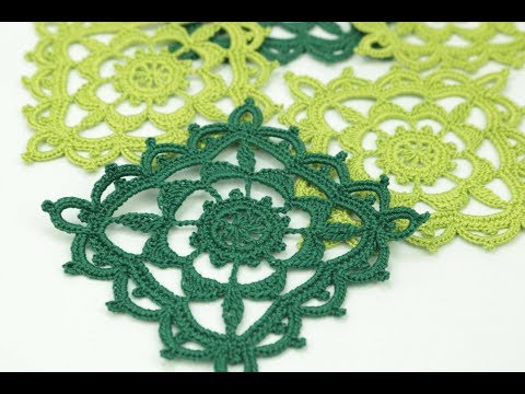 Видео: КВАДРАТНЫЙ МОТИВ урок вязания крючком  How to Crochet a Square
