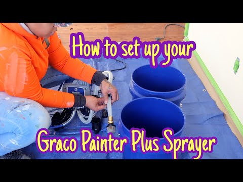Видео: Graco Magnum Project Painter Plus: Полная настройка | Шаг за шагом
