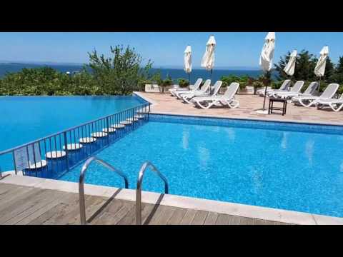 Видео: Курортный комплекс Санта Марина (4/7). г.Созополь, Болгария