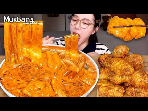 Видео: Наконец-то попробовал Ёп-тток Марародже Токпокки!!🔥 Медовое сочетание — это правило для Ёп-тток🧡!...