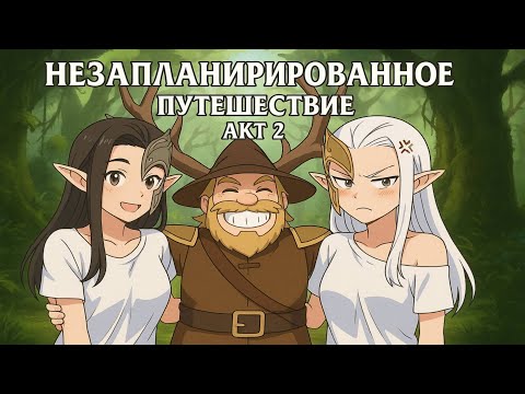 Видео: Незапланированное путешествие 🎒! Акт 2! (AW)