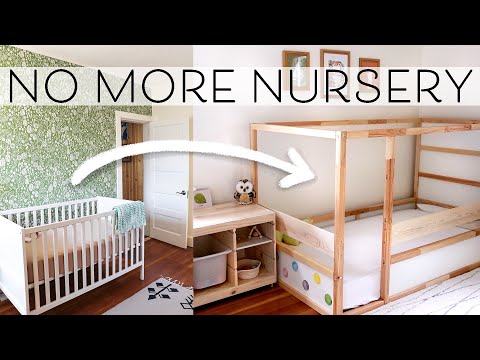 Видео: Преображение детской комнаты по системе Монтессори | Кровать-кровать на пол