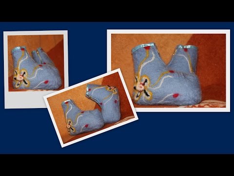 Видео: Валяние валенок