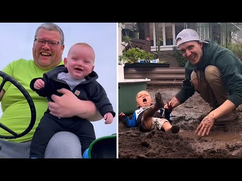 Видео: Самые Смешные Моменты Малыша и Папы – Милый Хаос!