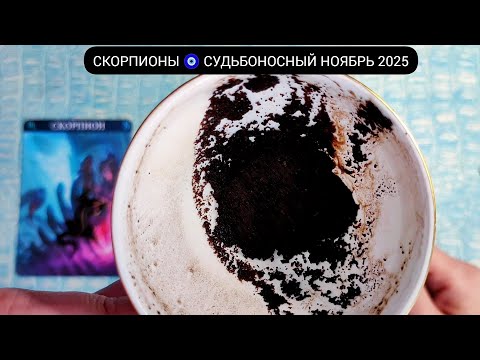 Видео: 🔥 СКОРПИОН НОЯБРЬ 2025 СУДЬБОНОСНЫЕ ПЕРЕМЕНЫ Что ждёт Чем судьба порадует? Гадание на кофейной гуще