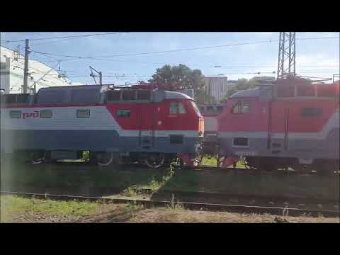 Видео: Казанский вокзал + депо Москва-Сортировочная-Рязанская 10.07.25