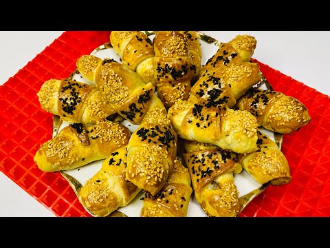 Видео: МУКА+МАЙОНЕЗ !😍 ЭТО ШЕДЕВР! ВКУСНЕЙШАЯ САМСА 🔥#самсаузбекский#песочныйсамса