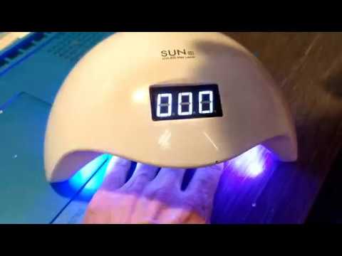 Видео: Ремонт лампы для маникюра sun uvled nail lamp 5