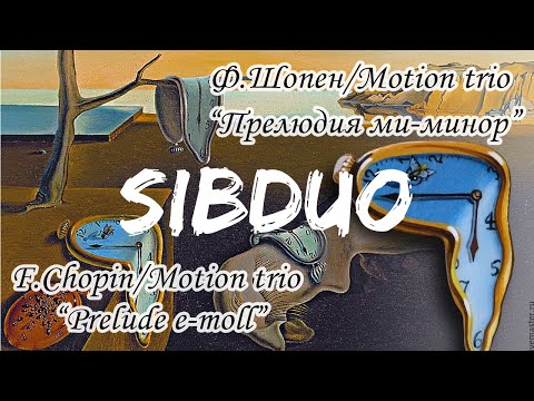 Видео: SiBDUO | Ф.Шопен/Motion trio "Прелюдия ми минор" | баян, баянист, дуэт баянистов,  гениальная музыка