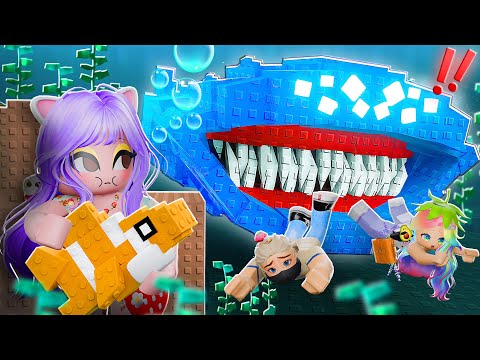 Видео: НЕ БУДИ ГИГАНТСКУЮ РЫБУ! Roblox Don't Wake The Fish!