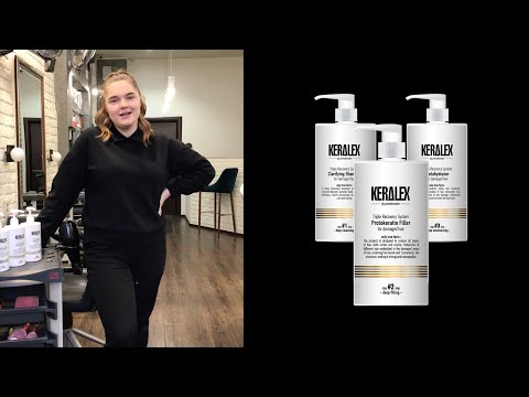 Видео: Процедура восстановления волос KERALEX PRO