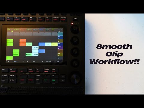 Видео: Рабочий процесс MPC Clip невероятен! Запись в аранжировку для создания полноценных треков!