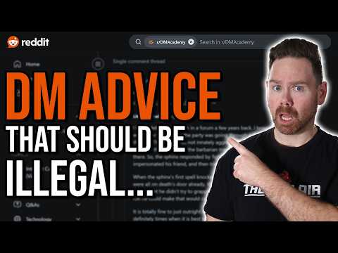 Видео: Реакция на ужасный совет Мастера Подземелий