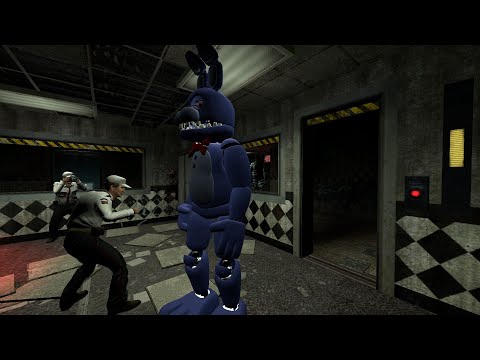 Видео: Играем в Garrys Mod аниматроники пугают охранника  ФНАФ