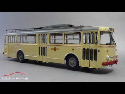 Видео: Троллейбус Škoda 9Tr | Premium ClassiXXs by Start Scale Models | Масштабные модели транспорта СССР