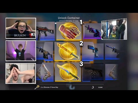 Видео: ТОП РЕАКЦИЙ НА ВЫПАДЕНИЕ 2 НОЖЕЙ ПОДРЯД КСГО🔥  CS:GO 2 НОЖА ПОДРЯД