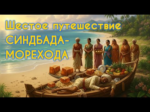 Видео: 🎧 Аудиосказка «Синдбад-мореход» ⚓ Шестое путешествие 🧭 | 🌙 Сказки 1001 ночи 🕌✨