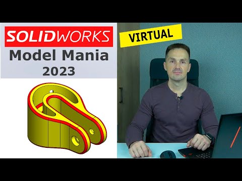 Видео: SOLIDWORKS Прорези. Деталь с Конкурса Model Mania 2023 Virtual | Роман Саляхутдинов