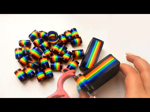 Видео: Rainbow curls asmr \ Soap carving \ радужные завиточки, хрустящее сухое мыло и кубики АСМР