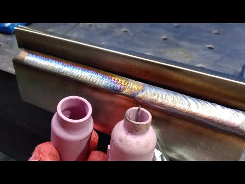 Видео: Два способа сварки TIG толстым швом LAP JOINT в другом горизонтальном положении