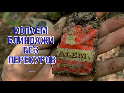 Видео: Раскопки немецких блиндажей WW2 German front bunkers ENG SUB