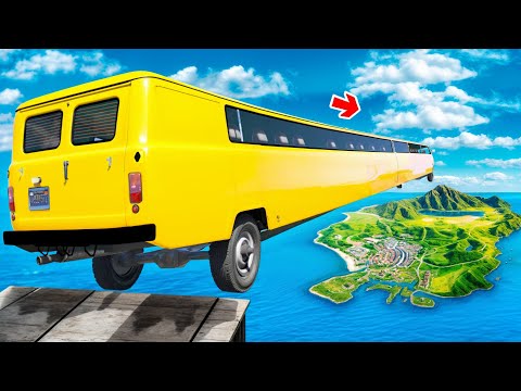 Видео: КАК ДАЛЕКО ЧИТ ТАЧКА УЛЕТИТ С ОГРОМНОГО ТРАМПЛИНА В ГТА 5 МОДЫ? ОБЗОР МОДА В GTA 5