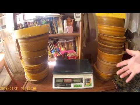 Видео: Воскодобыча ПО ДЕДОВСКИ, мерва абсолютно сухая.