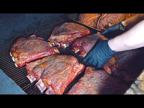 Видео: потрясающий домик для барбекю! как приготовить техасское BBQ в Корее. барбекю в американском стиле
