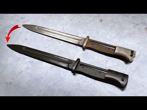 Видео: ЧЕРНАЯ СТАЛЬ за 10 минут: КАУСТИЧЕСКОЕ ВОРОНЕНИЕ (с использованием подручных материалов)