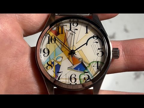 Видео: Дмитрий Бродниковский-часы-Искусство Ракета Авангард сапфир+сталь