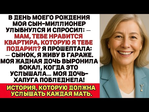Видео: В мой день рождения мой сын-миллионер улыбнулся и спросил: “Мама, тебе понравилась квартира?..