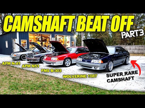 Видео: Ультимативная проверка распределительного вала Foxbody с участием редкого WOLVERINE 1087!!