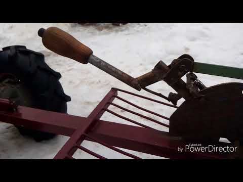 Видео: Адаптер ездовой к мотоблоку.