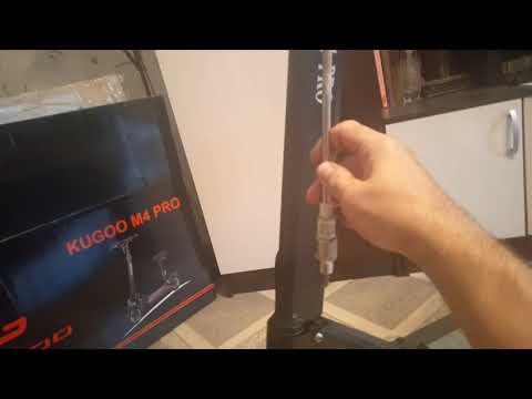 Видео: Устраняем люфт руля на всегда, куго М4 про.