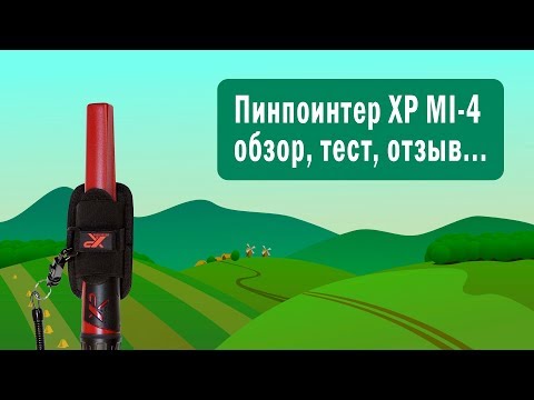 Видео: ПИНПОИНТЕР XP MI-4, ОБЗОР, ТЕСТ. PINPOINT XP MI-4, REVIEW, TEST