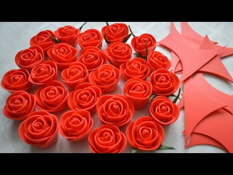 Видео: Не выбрасывайте обрезки изолона!!! // Розочки из обрезков изолона или фоамирана