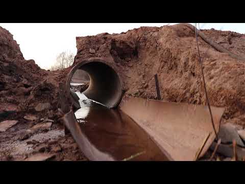 Видео: Отец сделал пруд