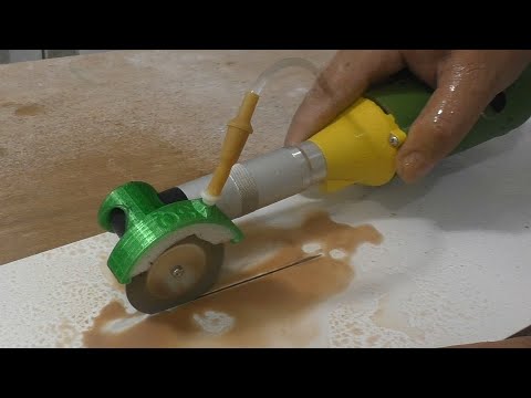 Видео: Кожух для гравера от Speed Quality с подачей воды!!!