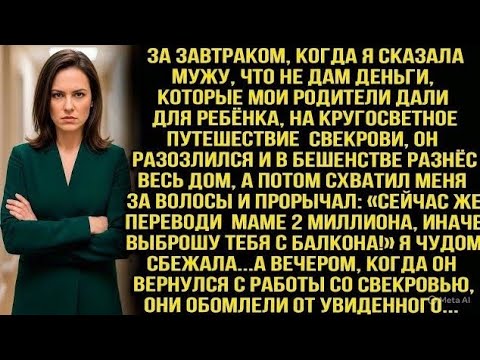 Видео: Муж В Ярости Разнёс Дом И Угрожал Выбросить С Балкона За Отказ Дать 2 Млн Свекрови. А Уже Вечером...