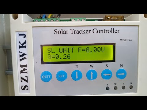 Видео: Мой отзыв- система слежение за солнцем, работа Solar Tracker Controller опыт использования