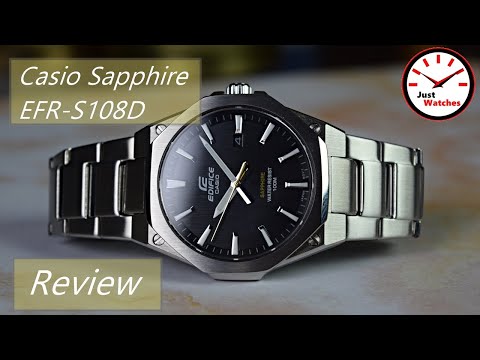 Видео: Обзор Casio Edifice Sapphire (EFR-S108D)