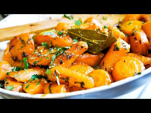 Видео: МОРКОВЬ В ЧЕСНОЧНОМ КАРАМЕЛЬНОМ СОУСЕ - ЛУЧШИЙ ЛЕТНИЙ ГАРНИР К МЯСУ И РЫБЕ!!! И С СЫРОМ ХОРОШО!)