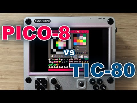 Видео: PICO-8, LIKO-12, TIC-80 - сравниваем классические фэнтези-консоли