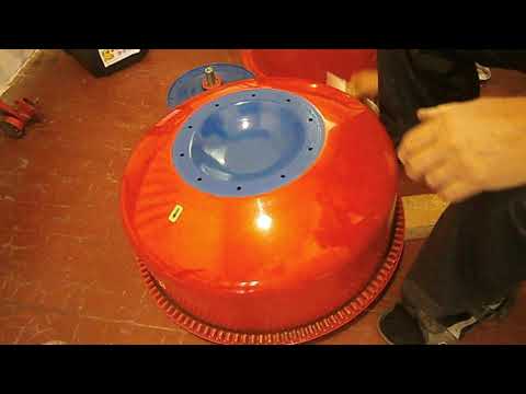 Видео: Сборка бетономешалки FORTE EW 8160P .Подшипниковый узел