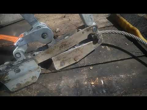 Видео: Очередной ремонт рычажной  лебёдки 1,6 т.