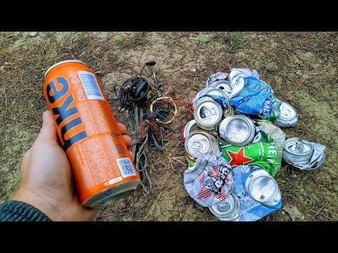 Видео: Как заработать деньги на мусоре . Собираю алюминиевую банку и потом сдаю на пункте приема вторсырья