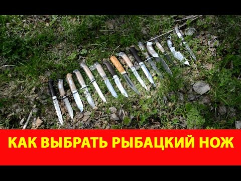 Видео: Как выбрать рыбацкий нож
