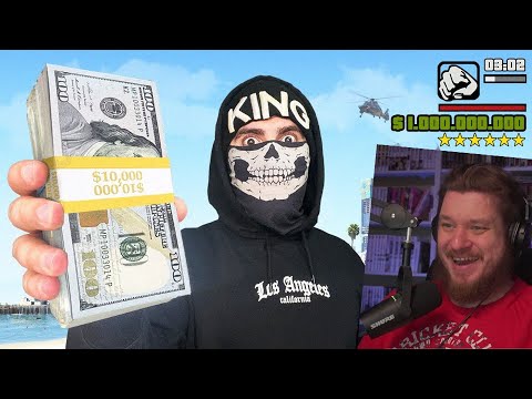 Видео: 💸Можно ли Потратить 1,000,000,000 $ в GTA 5 за 24 Часа ? | РЕАКЦИЯ НА KING DM
