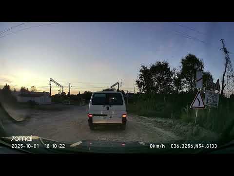 Видео: Driving in Central Russia: Захарово - Детчино - Подольск 01/10/2025 (timelapse 4x)